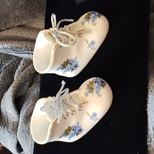 Nantucket Home Porcelain Baby Shoes